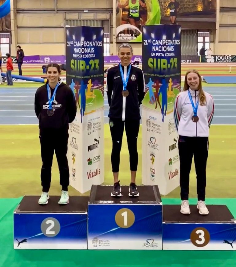 Atletismo Arcuense Celina Peneda vice-campeã nacional sub-23 de pentatlo