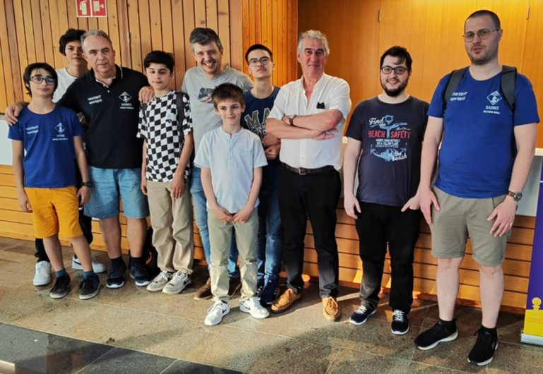 Xadrez Arcuense Gabriel Sá segundo classificado absoluto no escalão sub-1550