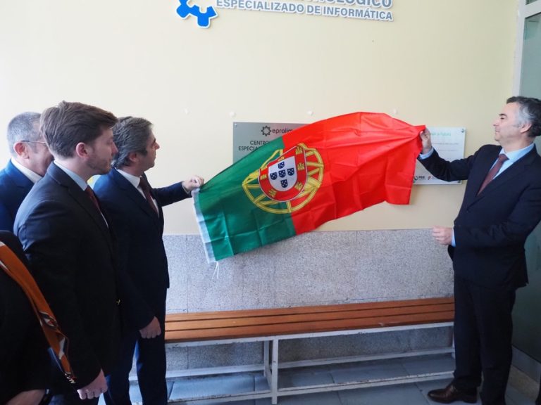 Na EPRALIMA Ministro da Educação inaugurou primeiro Centro Tecnológico Especializado do Alto Minho em funcionamento
